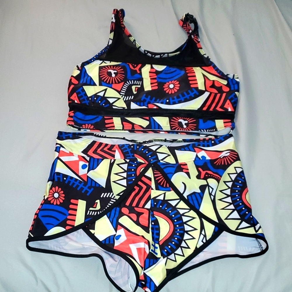 Tribal 2 Piece Swimsuit